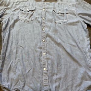 BKE Light Blue Button Down Casual Shirt
